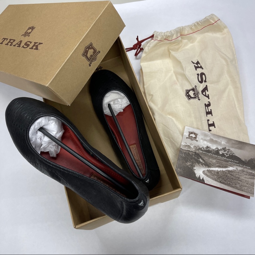 Trask Premium Leather Ballet Flat